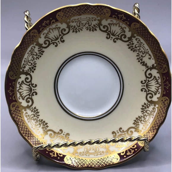 Crown Staffordshire Teacup & Saucer, Fine Bone China, England. A15449 - Picture 6 of 10